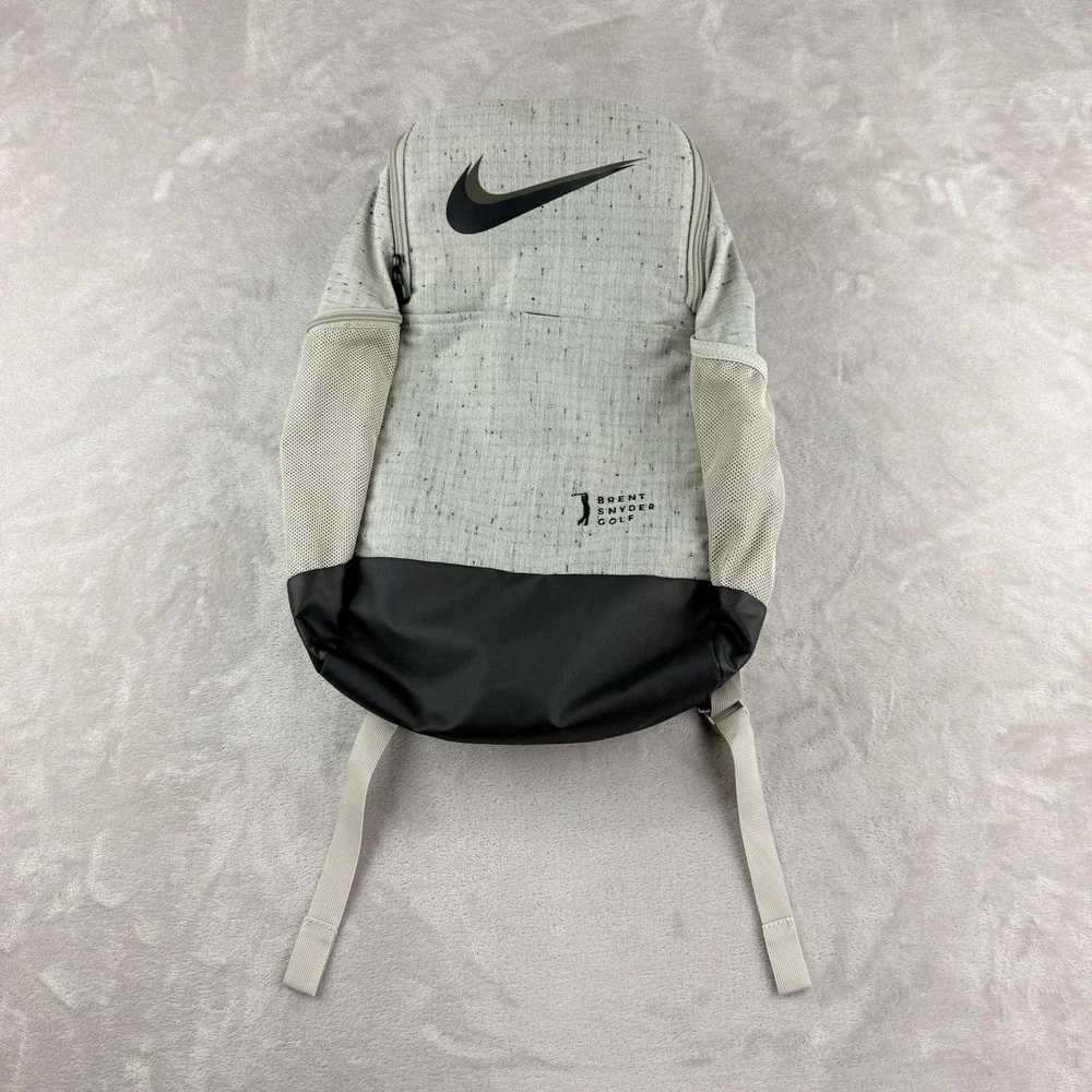 Nike Brasilia 9.0 Slub Training Backpack M Multicolor Speckled Golf Travel EUC
